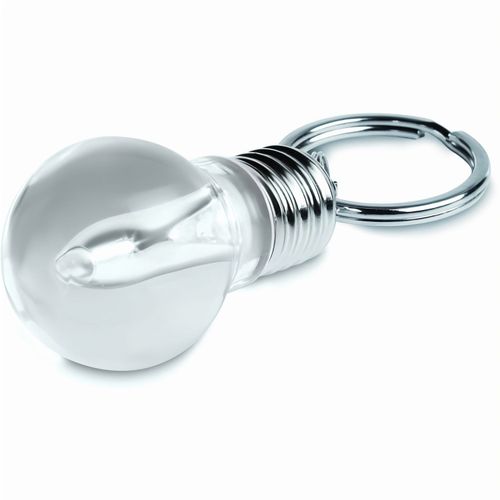 Schlüsselring Glühbirne ILUMIX (Art.-Nr. CA462537) - Schlüsselring mit Anhänger im Desi...