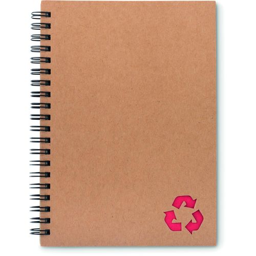 Notizbuch mit Steinpapier PIEDRA (Art.-Nr. CA492495) - Notizbuch mit Cover aus recyceltem...