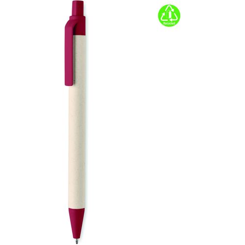 Kugelschreiber Milchkarton MITO PEN (Art.-Nr. CA494952) - Druckkugelschreiber mit Schaft aus...