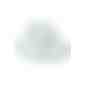 Farbiger Hut WOOGIE (Art.-Nr. CA534103) - Farbiger Hut aus Polyester mit weiße...