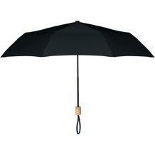 Opvouwbare paraplu TRALEE (Schwarz) (Art.-Nr. CA551361)