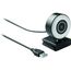 1080P HD-Webcam mit Ringlicht LAGANI (Schwarz) (Art.-Nr. CA553014)