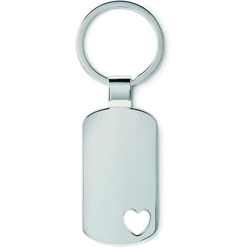 Schlüsselring Herz CORAZON (Art.-Nr. CA557179) - Schlüsselring mit Anhänger aus Metall,...