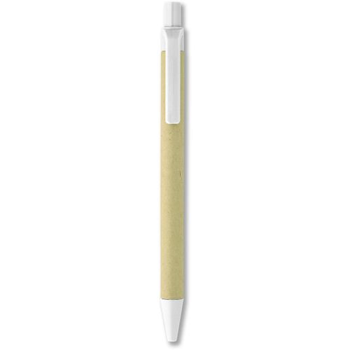 Papier/Mais PLA Kugelschreiber CARTOON (Art.-Nr. CA559745) - Druckkugelschreiber mit Papier Schaft...