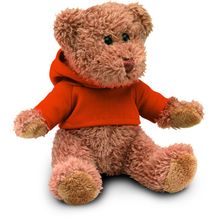 Teddybär mit Hoody JOHNNY (orange) (Art.-Nr. CA561267)