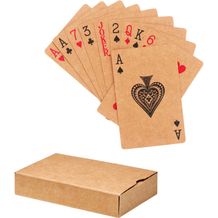 Recycelte Spielkarten ARUBA + (beige) (Art.-Nr. CA568136)