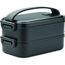 Lunchbox recyceltes  PP IDOLUNCH (Schwarz) (Art.-Nr. CA570464)