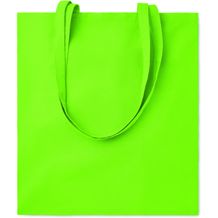 Shopping Bag Cotton 140g/m² COTTONEL COLOUR + (limette) (Art.-Nr. CA574665)