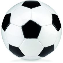 Kleiner PVC Fußball 15cm MINI SOCCER (Weiß/Schwarz) (Art.-Nr. CA581242)