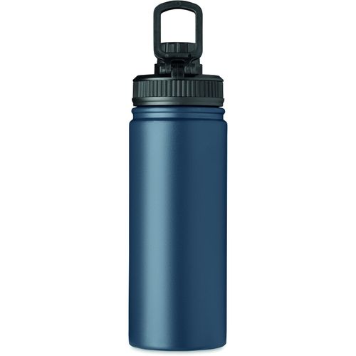 Doppelwandige Flasche 500 ml MILI (Art.-Nr. CA583917) - Doppelwandige Isolierflasche aus Edelsta...