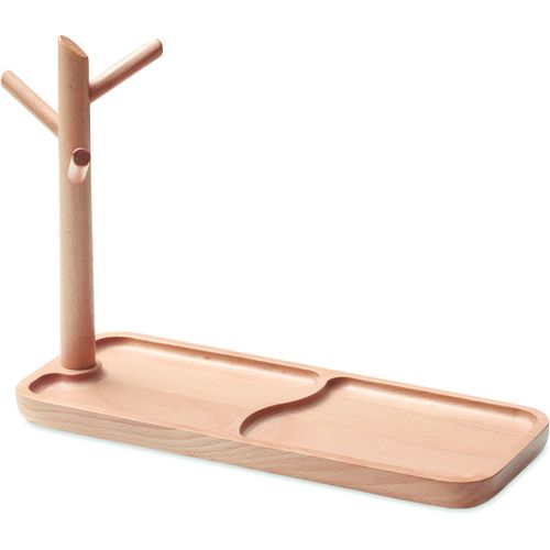 Organizer-Tablet aus Holz RAMA (Art.-Nr. CA596031) - Schlüssel- oder Schmuckablage aus Holz....