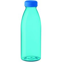 Trinkflasche RPET 500ml SPRING (transparent blau) (Art.-Nr. CA597121)