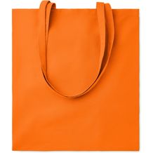 Shopping Bag Cotton 140g/m² COTTONEL COLOUR + (orange) (Art.-Nr. CA609811)