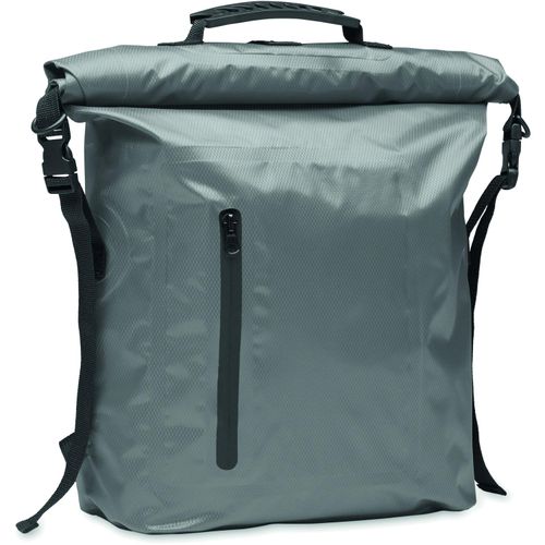 Rolltop-Tasche RPET SCUBAROLL (Art.-Nr. CA630911) - Wasserabweisender Rolltop-Rucksack aus...
