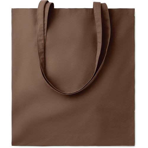 Baumwoll-Einkaufstasche  COTTONEL COLOUR + (Art.-Nr. CA654046) - Shopping Tasche mit langen Tragegriffen....