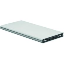 8000 mAh Powerbank POWERFLAT8C (mattsilber) (Art.-Nr. CA658653)