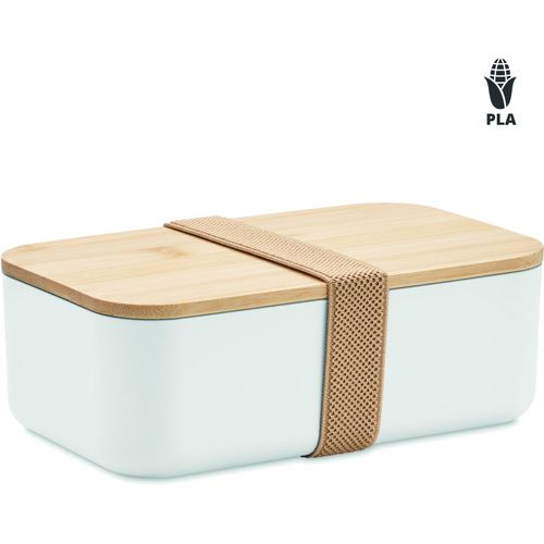 Lunchbox PLA Mais 1000ml BEIBABOX (Art.-Nr. CA662517) - Lunchbox aus 100% PLA-Mais. Deckel aus...