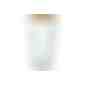 Trinkglas mit Bambusdeckel SEMPRE (Art.-Nr. CA663602) - Wiederverwendbares Trinkglas mit Deckel...