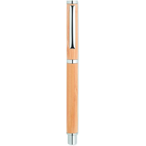 Gelschreiber Bambus CAIRO (Art.-Nr. CA667289) - Gelschreiber im Gehäuse aus Bambus mi...