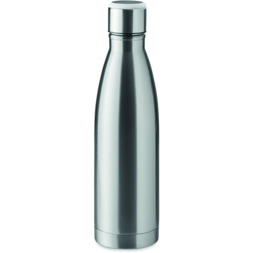Doppelwandige Flasche 500 ml DEREO (Art.-Nr. CA668834) - Doppelwandige Edelstahlflasche mit...