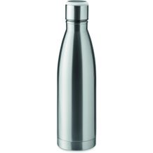 Doppelwandige Flasche 500 ml DEREO (mattsilber) (Art.-Nr. CA668834)