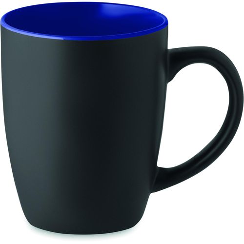 Kaffeebecher, matt 290 ml LIM (Art.-Nr. CA671220) - Schwarzer Kaffeebecher aus matter...