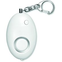Schlüsselring mit Alarm (weiß) (Art.-Nr. CA680169)