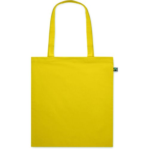 Einkaufstasche Fairtrade 140g OSOLE COLOUR (Art.-Nr. CA683446) - Einkaufstasche aus eingefärbter Fairtra...