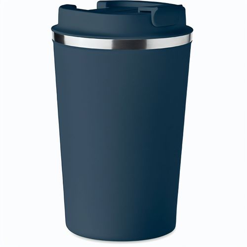 Doppelwandiger Becher 350ml BRACE (Art.-Nr. CA684821) - Doppelwandiger Becher aus Edelstahl mit...