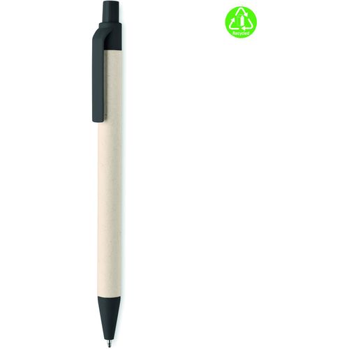 Kugelschreiber Milchkarton MITO PEN (Art.-Nr. CA686310) - Druckkugelschreiber mit Schaft aus...
