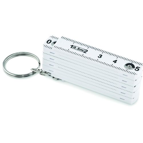 Schlüsselring Zollstock 50cm FUSTER (Art.-Nr. CA688057) - Schlüsselring mit Anhänger Zollsto...