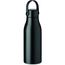 Trinkflasche Aluminium 650ml NAIDON (Schwarz) (Art.-Nr. CA699209)