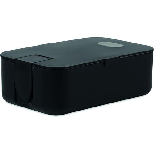 Lunchbox PP WEDNESDAY (Art.-Nr. CA706290) - Lunchbox aus PP mit integriertem Smartph...