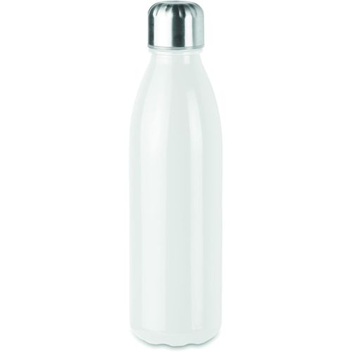 Glas Trinkflasche 650ml ASPEN GLASS (Art.-Nr. CA728451) - Trinkflasche aus Glas. Verschluss aus...