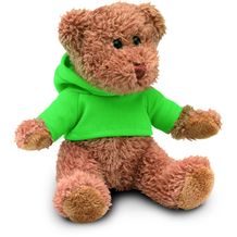 Teddybär mit Hoody JOHNNY (grün) (Art.-Nr. CA730982)