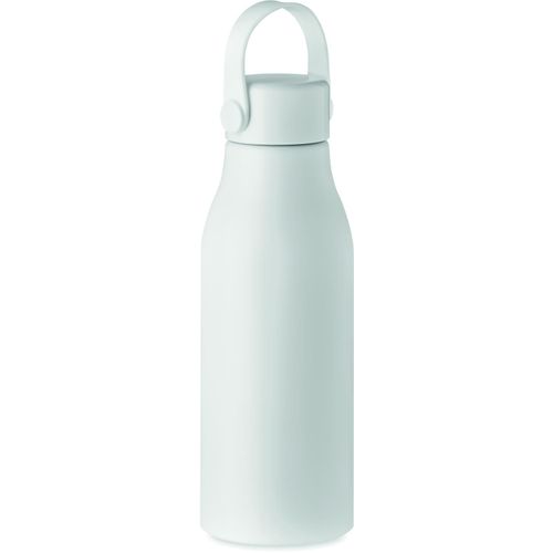 Trinkflasche Aluminium 650ml NAIDON (Art.-Nr. CA732891) - Einwandige Trinkflasche aus Aluminium...