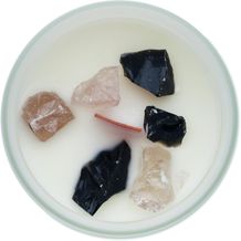 Kerze im Glas 200 g KIVAS (weiß) (Art.-Nr. CA732921)