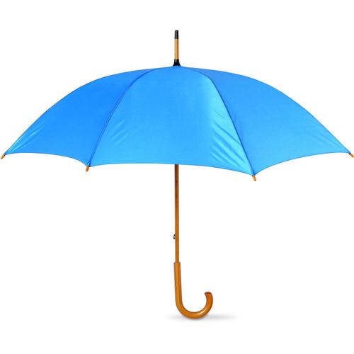 Regenschirm mit Holzgriff CALA (Art.-Nr. CA738598) - 23 inch Regenschirm aus 190T Polyester....