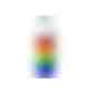 Trinkflasche Glas 500 ml UTAH GLASS (Art.-Nr. CA752564) - Trinkflasche aus Glas mit Neopren-Schutz...
