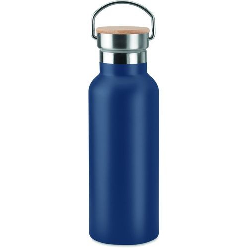 Isolierflasche 500ml HELSINKI (Art.-Nr. CA765312) - Doppelwandige Isolierflasche aus Edelsta...