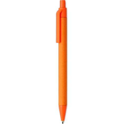 Kugelschreiber Papier/Mais PLA CARTOON COLOURED (Art.-Nr. CA807566) - Druckkugelschreiber mit Schaft aus...