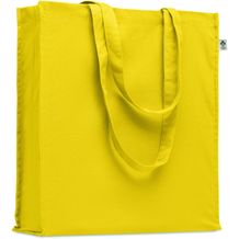 Einkaufstasche Organic Cotton BENTE COLOUR (gelb) (Art.-Nr. CA820661)