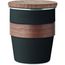 Einwandiger Becher 350 ml WALNUT (Schwarz) (Art.-Nr. CA831314)