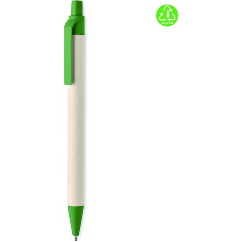 Kugelschreiber Milchkarton MITO PEN (Art.-Nr. CA841493) - Druckkugelschreiber mit Schaft aus...
