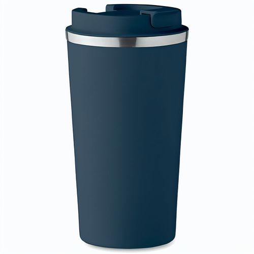 Doppelwandiger Becher 510 ml BRACE + (Art.-Nr. CA842766) - Doppelwandiger Trinkbecher aus Edelstahl...