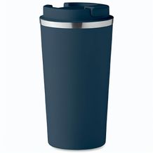 Doppelwandiger Becher 510 ml BRACE + (marineblau) (Art.-Nr. CA842766)