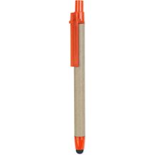 Kugelschreiber mit Stylus  RECYTOUCH (orange) (Art.-Nr. CA843676)