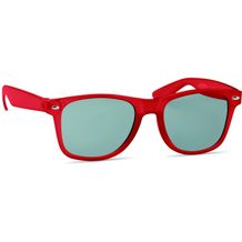 Sonnenbrille RPET MACUSA (transparent rot) (Art.-Nr. CA844197)