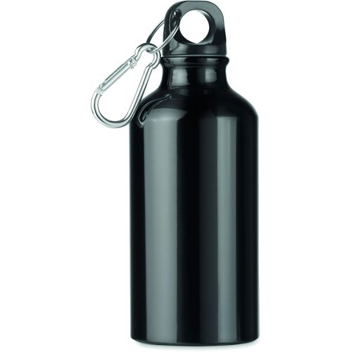 Aluminium Trinkflasche 400ml MID MOSS (Art.-Nr. CA848288) - Einwandige Trinkflasche aus Aluminium...