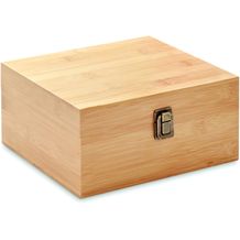 Whisky Set in Bambus Box (holzfarben) (Art.-Nr. CA857375)